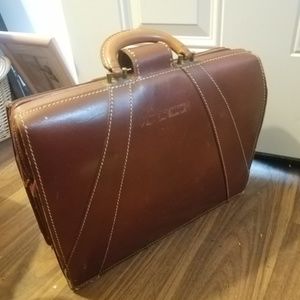 Vintage Leather Briefcase